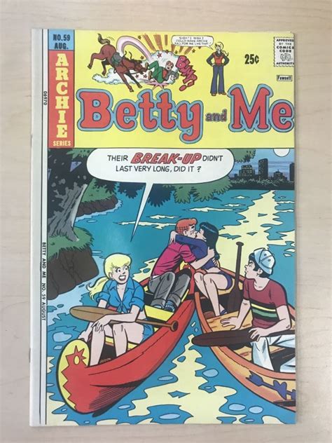 Betty And Me 59 Comic Books Bronze Age Archie Comics Archie