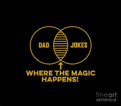 Dad Jokes Where The Magic Happens Digital Art By Rendyrnger Robert