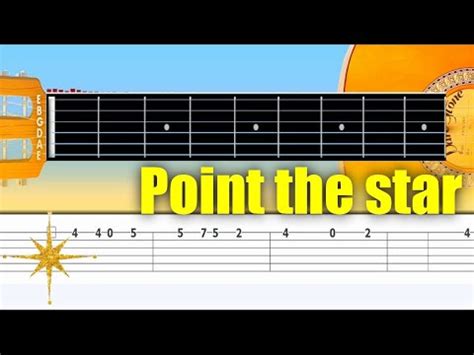 The Easiest Guitar Tabs On Tumblr Point The Star Guitar Tab