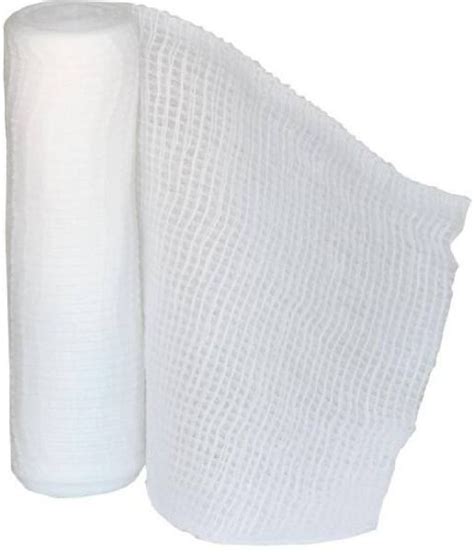 Mindware White Surgical Cotton Bandage For Hospital Medical Size 0