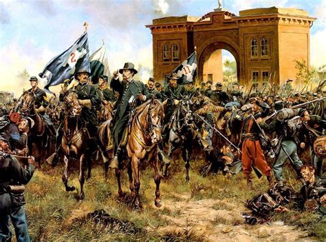 The American Civil War War Campaign Gettysburg Day 1