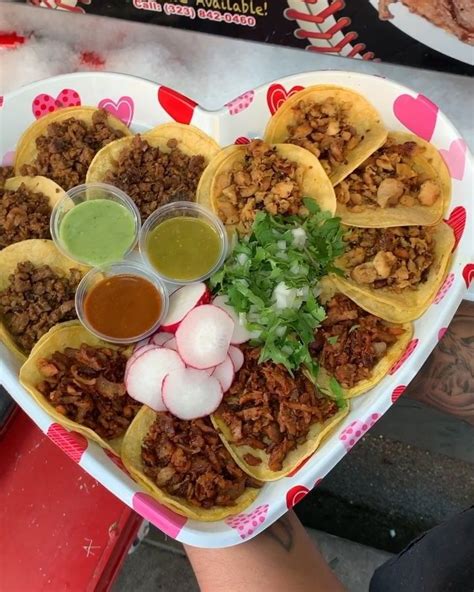 Heart Shaped Taco Tray Perfect For Valentines Day