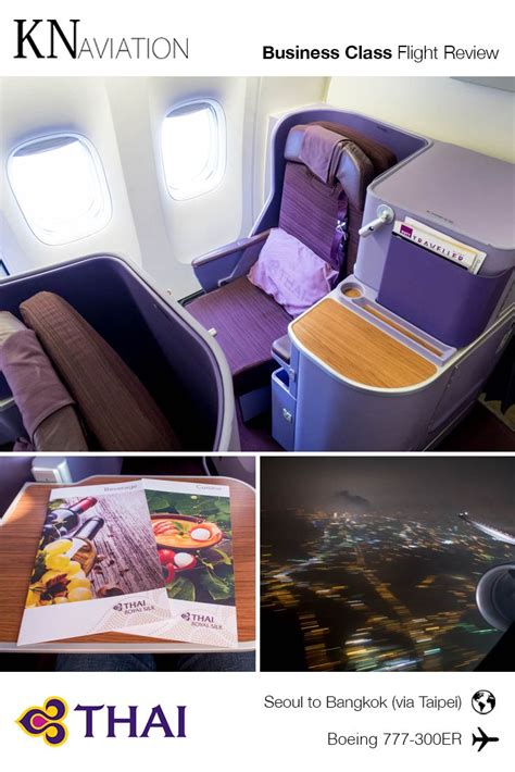Thai Airways Boeing 777 300er Business Class Review Thanks To An