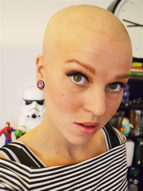 Pinterest Bald Girl Balding Shaved Head