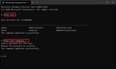 How To Change Account Password Using Command Prompt On Windows 10