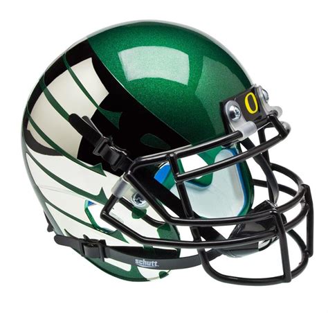 Helmet For Oregon Ducks Mini Football Free Image Download