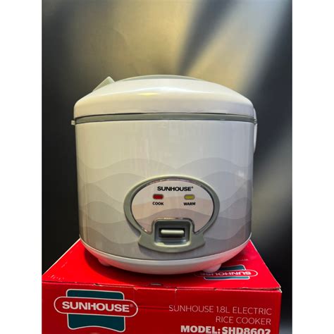 Sunhouse Rice Cooker Liter Shd Shopee Malaysia