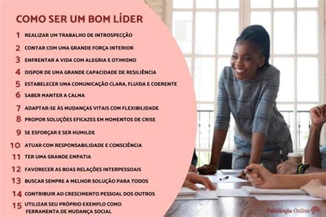 como ser um bom líder 15 conselhos