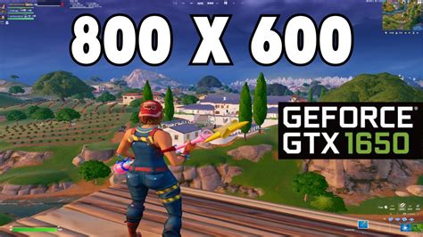 Stretched Resolution 800x600 Fortnite Chapter 5 L Gtx 1650 L I5 10400f