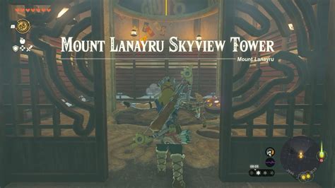 Mount Lanayru Skyview Zelda Tears Of The Kingdom Youtube