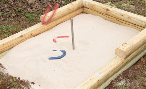How To Build A Horseshoe Pit The Home Depot