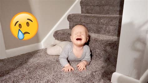 Baby Falls Off Stairs Youtube