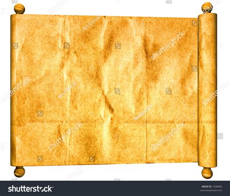 Brown Paper Scroll Stock Photo 1508906 Shutterstock