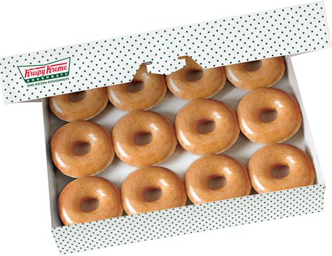 Krispy Kreme Original Glazed Dozen Clipart Large Size Png Image Pikpng