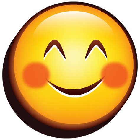Emoji Blushing Vector Icons Free Download In Svg Png Format