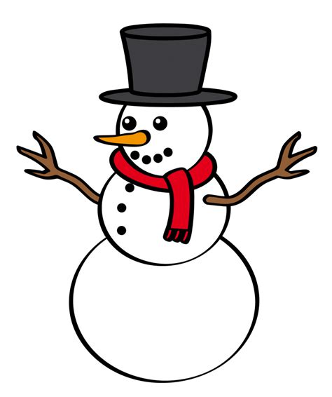 Clipart Christmas Snowman