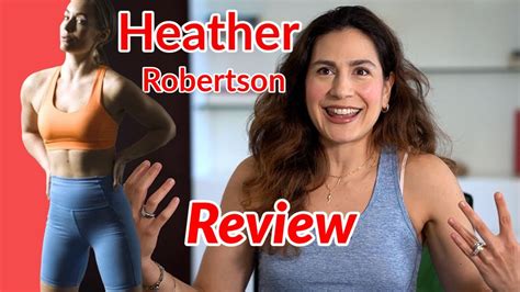 I M Loving Heather Robertson Workouts And Her Natural Glow Youtube