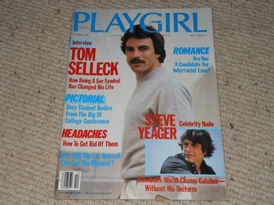Playgirl October Tom Selleck