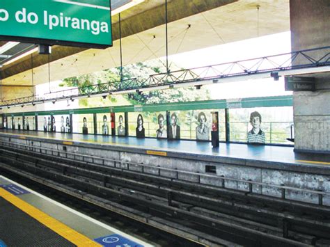 metrô vai melhorar luminosidade em acessos a estações da região jornal são paulo zona sul
