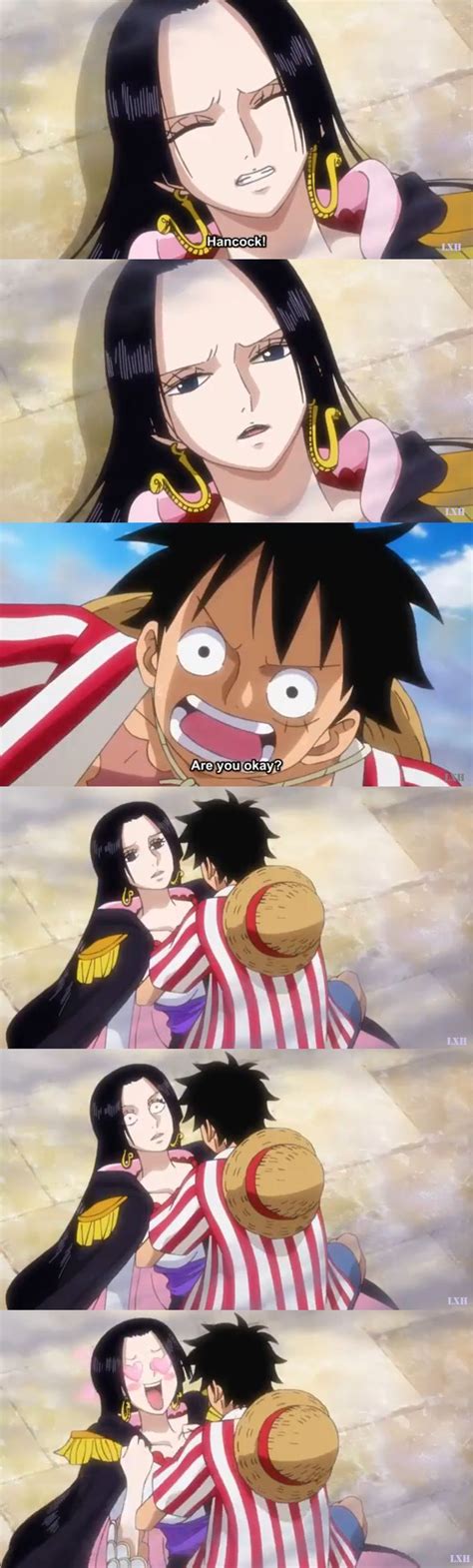 Boa Hancock X Luffy One Piece Boa Hanckok Casais Bonitos De Anime