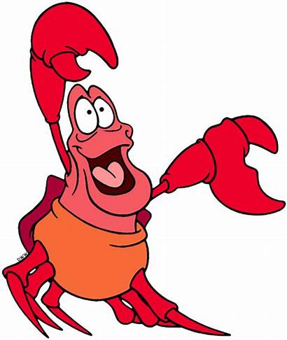 Sebastian Clipart Clip Mermaid Crab Ariel Disney