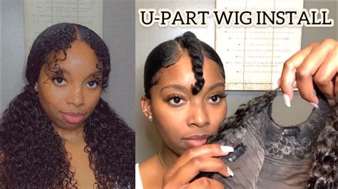 Curly U Part Wig Install Take Down With Tips Beginner Friendly Ft Alipearl Hair YouTube