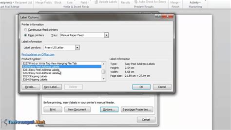 However, some people prefer using ms word. How To Create And Print Mailing Labels In Microsoft Office ...
