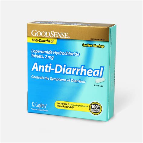Goodsense® Loperamide Hcl 2 Mg Anti Diarrheal Tablets 12 Ct
