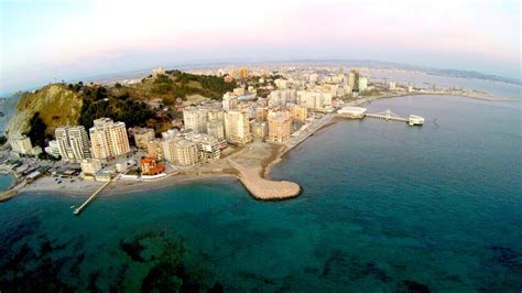 Aerial View Of Durrës Albania Albania Europe Destinations Aerial View