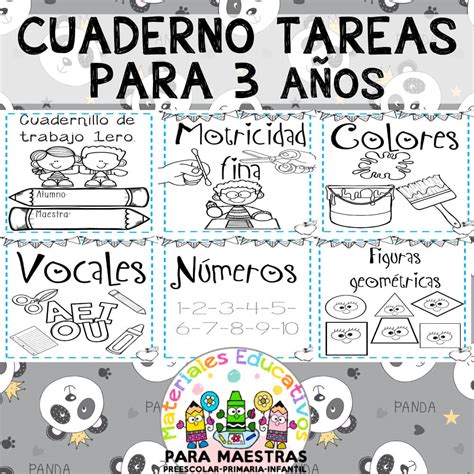 Cuadernillo De Trabajos Para Preescolar I Material 0df