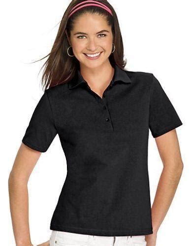 Womens Black Polo Shirt Ebay