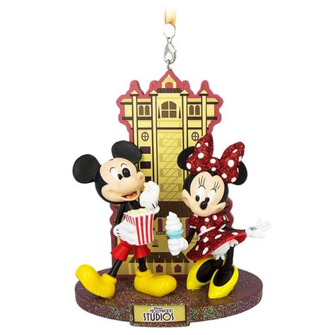 Mickey And Minnie Mouse Disneys Hollywood Studios Ornament Shopdisney