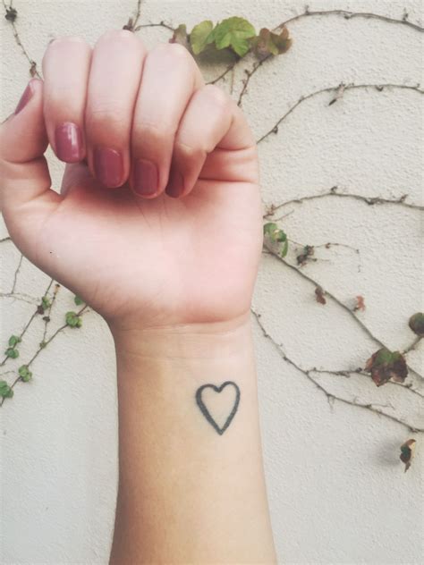 Heart Wrist Tattoo Heart Tattoo Wrist Tattoos Infinity Tattoo