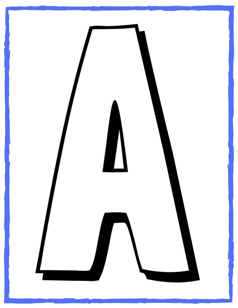 4 Best Images Of Printable Alphabet Capital Letters Printable Vrogue