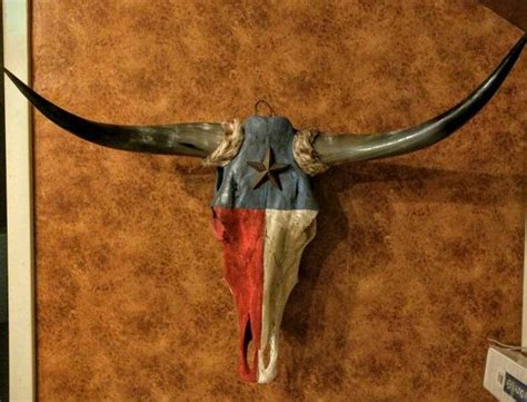 Painted Cow Skulls Texas Johanne Helton