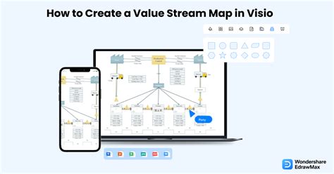 Value Stream Mapping Visio Template Meaningkosh