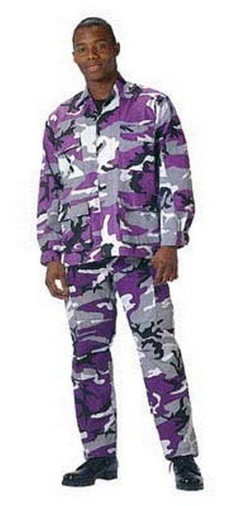 Ultra Violet Camouflage Outfit Purple Camo Camo Outfits Cool Outfits