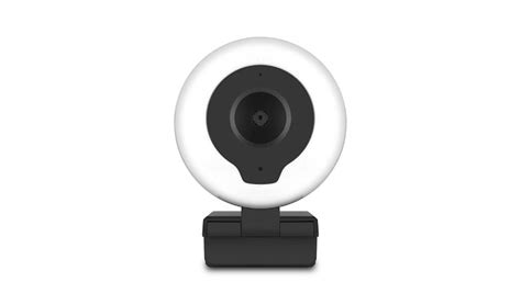 Aluratek Live 2k Hd Ring Light Webcam With Tripod Webcam Awcl2kfr Webcams