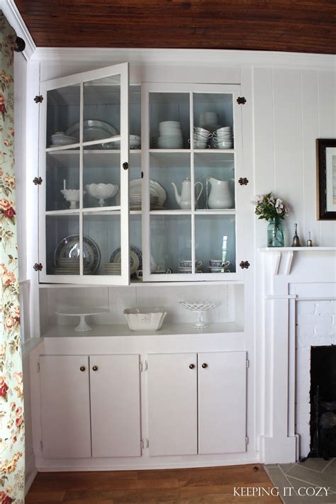 Dining or living room storage hutch. Keeping It Cozy: In the Dining Room Hutch
