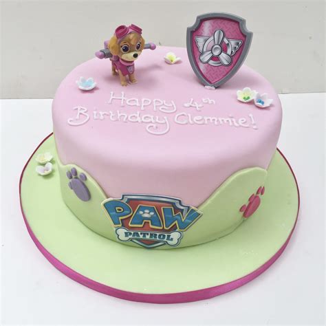 Skye Paw Patrol Birthday Cake Etoile Bakery