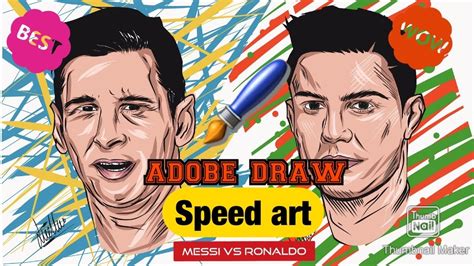 The infographic also offers tips on which program to choose, depending on your project requirements. Illustration fast drawing || adobe draw|| Messi and ...