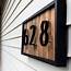 2020 12cm Big 3D Modern House Number Door Home Address Numbers For 