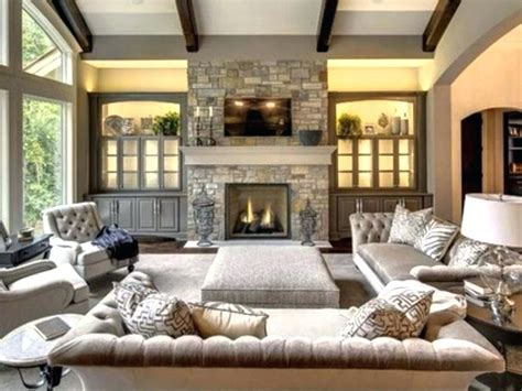 Modernized lodge style traditional living space. Beatiful Living Rooms Most Beautiful Room Designs Youve ...
