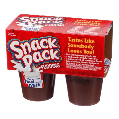 Snack Pack Chocolate Pudding 35 Oz Conagra Foodservice