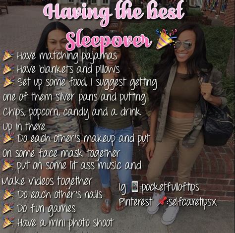 Pin By Kariel Lampkin On Life Hacks Sleepover Tips Fun Sleepover Ideas Things To Do At A