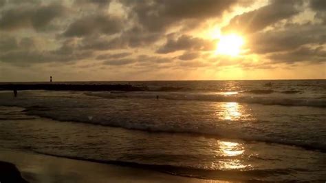 Atardecer En La Playa Bocagrande Cartagena De Indias Colombia Youtube