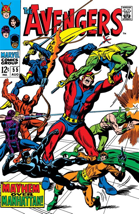 Avengers Vol 1 55 Marvel Comics Database