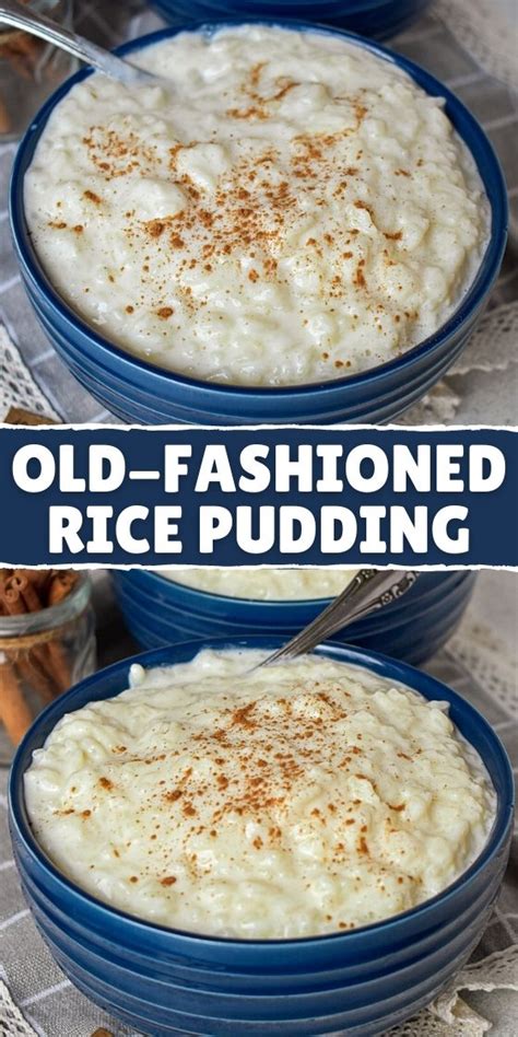 Best Old Fashioned Rice Pudding Recipe