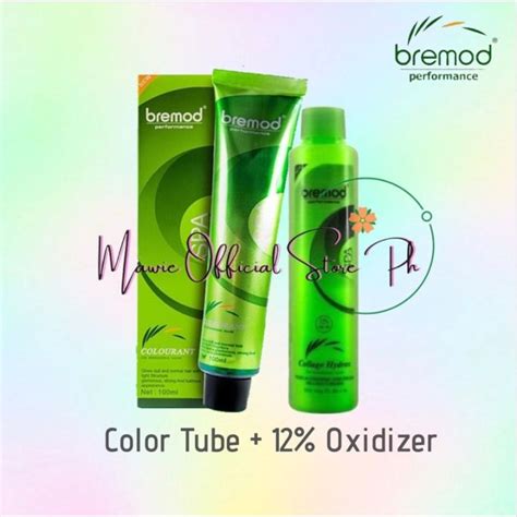 ASH BROWN BREMOD HAIR COLOR SET WITH OXIDIZING DEVELOPING CREAM Lazada PH