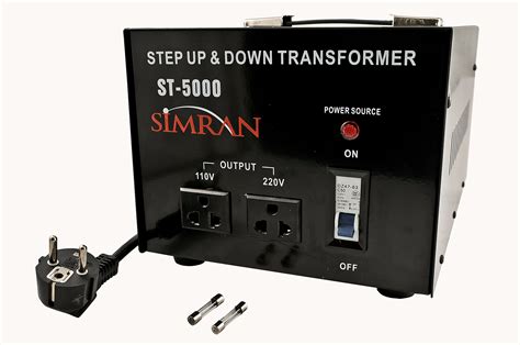 Buy Simran St 5000 Step Up And Down Voltage Converter Transformer 110v
